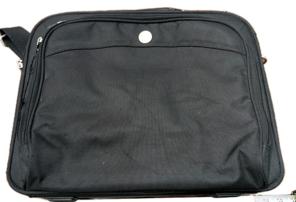 Dell Laptop Briefcase Messenger Bag 15.6" Computer Case Black